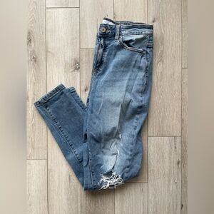 KanCan Distressed Mom Style Jean | 7/27